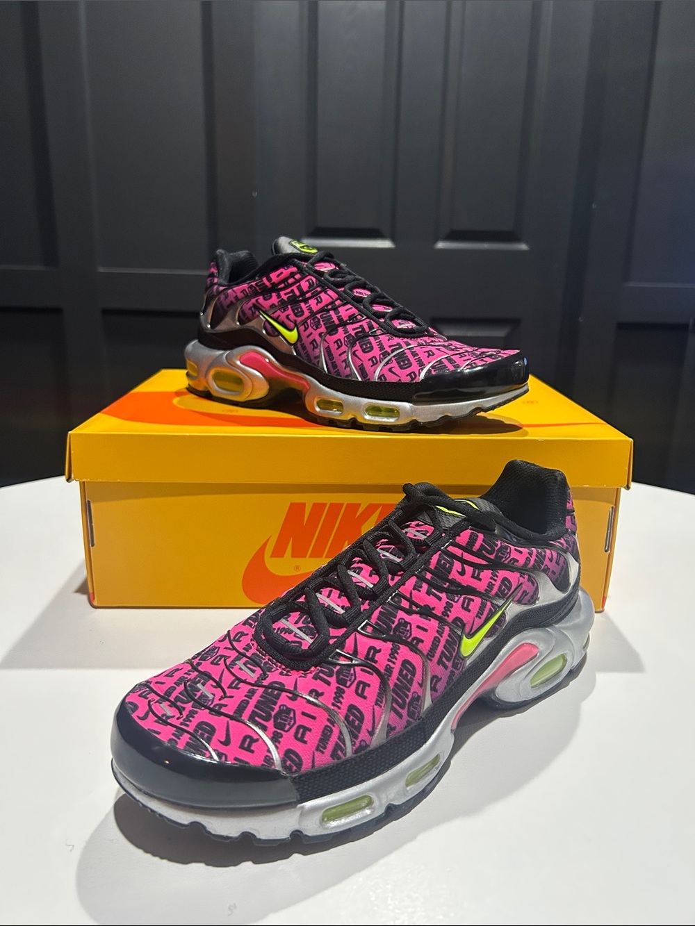 Nike Air Plus Mercurial XXV “Hyper Pink And Volt” Men’s Size 10